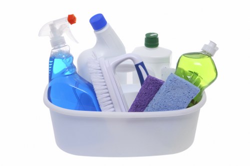 Organized living space after domestic cleaning