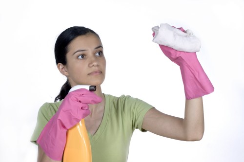 Storefront window cleaning for a polished business appearance